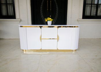 Meja TV Credenza Safira Modern