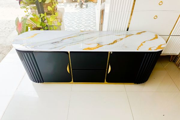 Meja TV Credenza Safira Modern