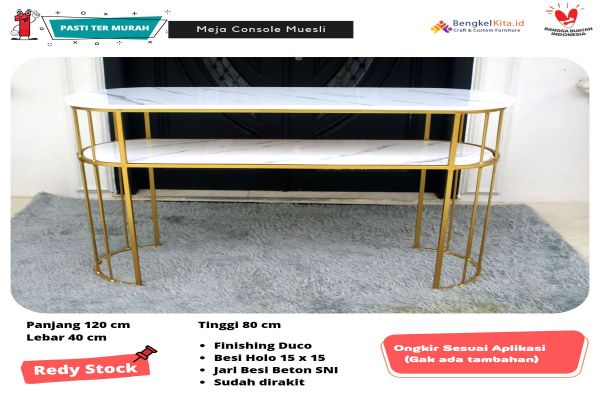 Meja Console Minimalis Muesli