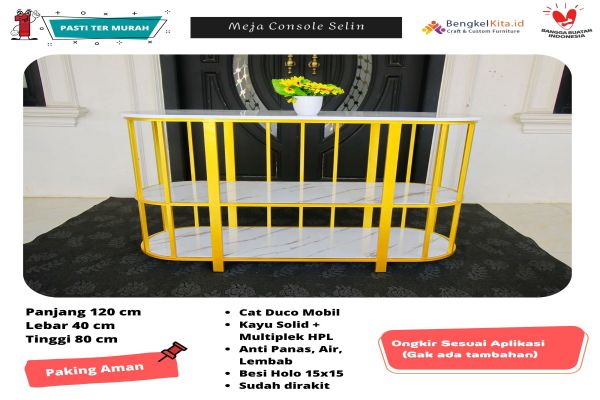 Meja Console Minimalis Selin