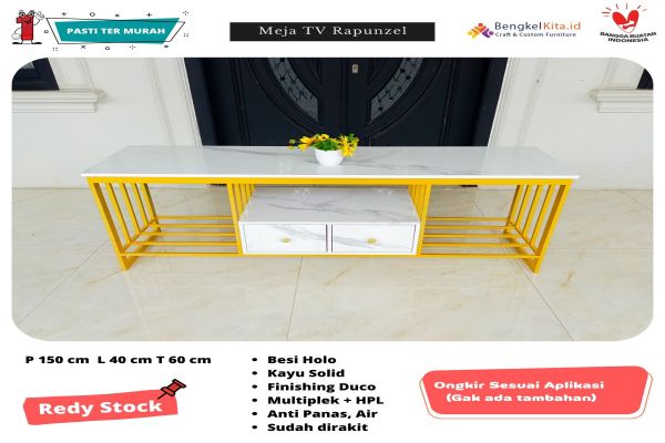 Meja TV Credenza Rapunzel